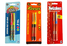 Scented Felt Tip Pens 2 Pack Twizzlers Jolly Rancher Or Reeses