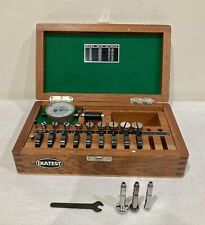 Diatest Split Ball Bore Gage Set 031-039 With Micrometer Spare 031 035 038