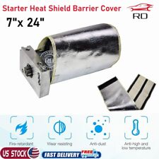 010402 Starter Heat Shield Barrier Cover Shield Aluminized Protection 7x 24