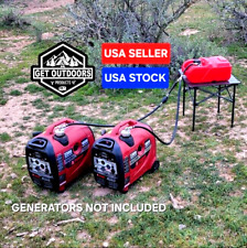 Predator 2000 Complete Double Extended Run Generator System 3 Gal Tank