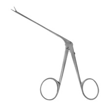 Micro Alligator Ear Forceps 3.25 Shaft 0.8 Mm Wide Oval Cup Jaws Premium
