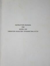 Ird Mechanalysis 345 Vibration Analyzer Operations And Schematics Manual