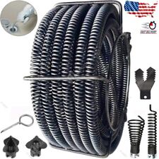 Drain Cable Sewer Cable 45ft 78in Drain Cleaning Cable Auger Snake Pipe