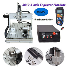 Usb Cnc 3040 4axis Router Engraving 800w Diy Cutting Engraver Wireless Handwheel