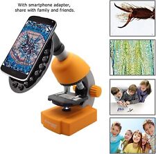 New 40x-640x Portable Cordless Led Lab Compound Stereo Microscope For Kids Multi