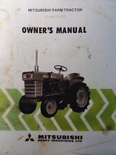 Mitsubishi R1500 Compact Farm Tractor Owner Parts 2 Manual S Sales Ad Sheet