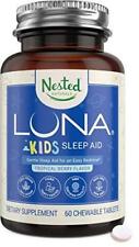 Luna Kids Sleep Aid For Children Melatonin Sensitive Adults Naturally