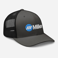 Miller Welding Equipment Logo Embroidered Trucker Hat Baseball Cap 7 Color