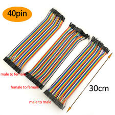 30cm Jumper Wire Cable Male To Male To Female To Female For Arduino Breadboard