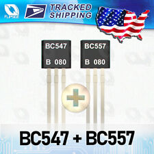 Bc547 Bc557 Npn-pnp To-92 Transistor Bundle Complimentary Pairs 50x 100x 200x