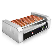 18 Hot Dog 7 Roller Commercial Grill Cooker Machine