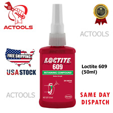 Loctite 609 50ml High Strength Threadlocker Adhesive Usa Shipping Actools