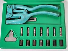W.a. Whitney Mfg Co Vintage Whitney Hand Punch 45 Complete Kit With Case