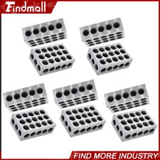 5 Matched Pairs Ultra Precision 1-2-3 Blocks 23 Holes .0001 Machinist 123