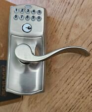 Schlage Fe575 Camelot Keypad Lock With Accent Lever - Please Read Description