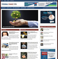 Personal Finance Tips Affiliate Website - Make Money Online