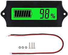 Battery Voltage Gauge Monitor Meter 12243648v Dc Golf Cart Rv Battery Capacit