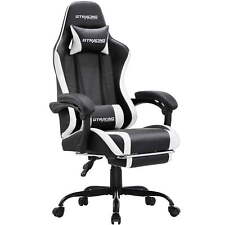 Gtwd-200 Gaming Chair With Footrest Height Adjustable Office Swivel Reclining
