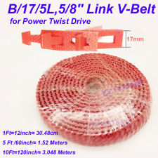 New Adjustable Link V-belt B175l58 Power Twist Drive For Cnc Motor 1ft-10ft