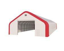 New Double Truss 40x30x22 Peak Storage Shelter 21oz Pvc Fabric Building