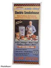 Little Chief Electric Smokehouse Smoker Outdoor Model 9800 Luhr-jensen New