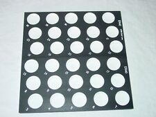 Er40 Collet Rack - Metric Only - Labeled Sizes Set Holder Stand Tray 2cz