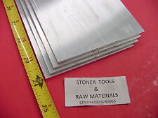 4 Pieces 18 X 4 Aluminum 6061 Flat Bar 24 Long T6511 Extruded Mill Stock New