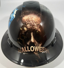 New Full Brim Hard Hat Custom Hydro Dipped Halloween Horror Movie
