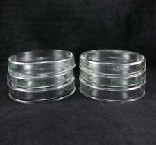 6pc Set 12pc Total Lot Pyrex 10x2cm Glass Petri Dish With Cover Top Bottom