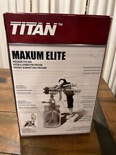 Brand New Titan 0524027 Maxum Elite Hvlp Pressure Fed Professional Paint Sprayer