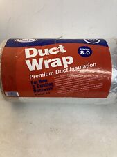 60 Square Feet R-6 Insulated Duct Wrap Premium Duct Insulation