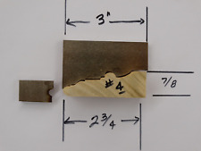 Shaper Molder Custom Corrugated Back Cb Knives For 78 X 2 34 Casing