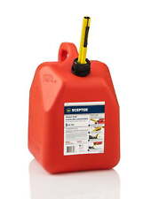 Gasoline Can 5 Gallon Volume Capacity Fg4g511 Red Gas Can Fuel Container