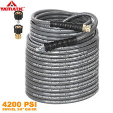 Yamatic 38 Rubber Pressure Washer Hose 4200 Psi For Hot Water