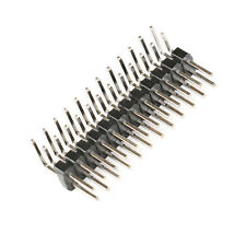 Male Pin Header 2.54mm Pitch Double Row Right Angle Pin 2x23456-10122040p