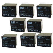 5v Relay 5vdc 10a 250vac Spdt Power Mini Relay 10 Pack From Usa