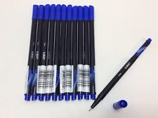 Bic Intensity 0.4 Mm Fine Point Writing Felt Tip Pens Blue Pack Of 12
