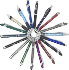 Premium Misprint Ink Pens Bulk Ballpoint Pens Retractable Metal Lot 12 Pack