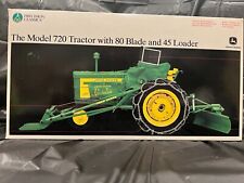 Ertel Precision Die-cast John Deere Tractor Model 720 With 80 Blade 45 Loader