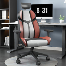 Red Video Gaming Chair Ergonomic Computer Racing Gamer Comfy Office Chair