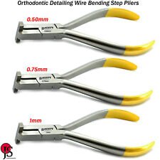 Dental Orthodontic Step Pliers Detailing Arch Wire Bending Orthodontists Ortho