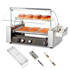 18 Hot Dog Grill Machine Commercial Electric Hot Dog 7 Roller Sausage Machine