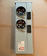 Eaton 2 Gang Ringless Meter Channel Pack 1mp2122rrl 2g Socket Not For Use In Ca