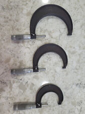 Brown Sharpe Outside Micrometers Carbide Anvils Set Of 3 1-2 2-3 3-4