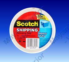 3m Scotch Shippingpackagi Tape Heavy Duty 1.88w X 164l Clear 1 Roll 3 Core