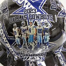 Full Brim Hard Hat Custom Hydro Dipped In Dallas Cowboys Nfc East Champs New