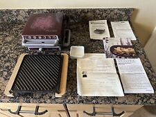 Used Toastmaster Grillerie Speed Grill Sandwich Griddle Pizza Oven Model 2000