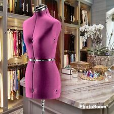 Adjustable Mannequin Dress Form Female With New Base - Red