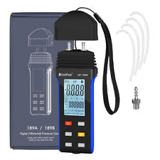 Holdpeak Digital Manometer Dual Port Air Pressure Meter Hvac Gas Teste