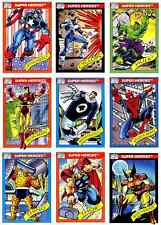 1990 Marvel Universe Pick A Card Complete Your Set